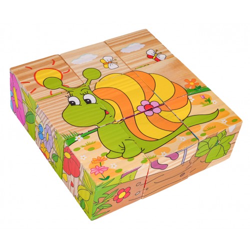 Drevené kocky pre najmenší hmyz, edícia