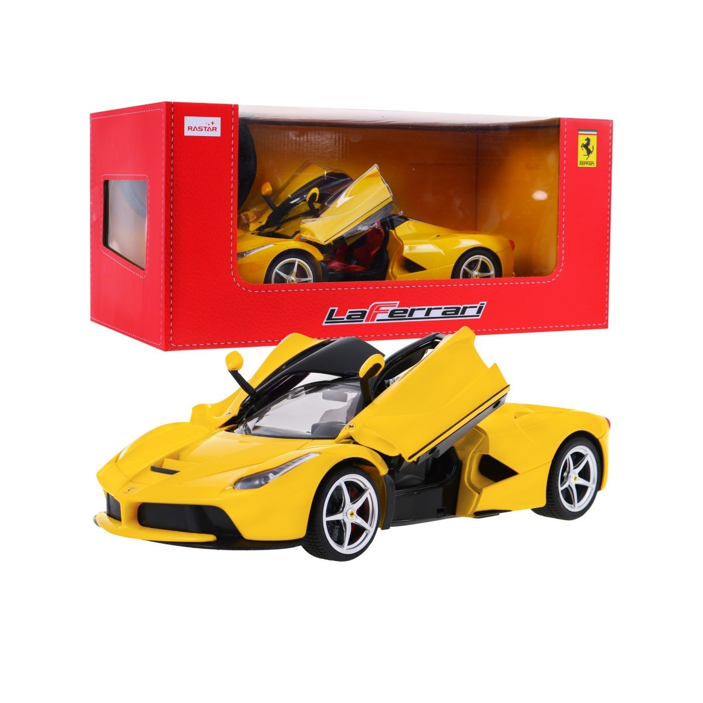 Ferrari LaFerrari žlté RASTAR 1:14 Diaľkovo ovládané auto + ovládač 2,4 GHz