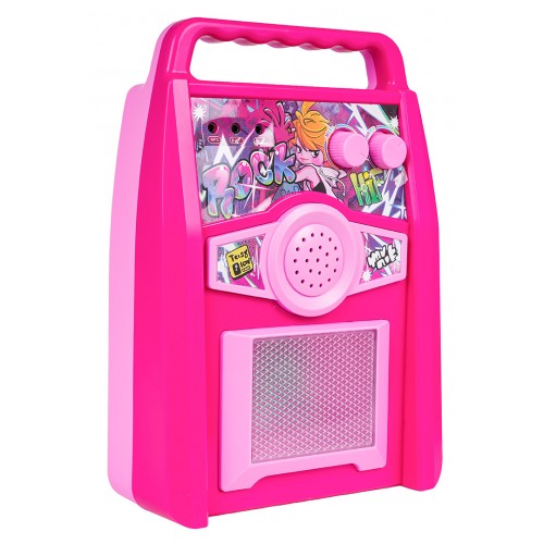 Sada gitara + zosilňovač ružová