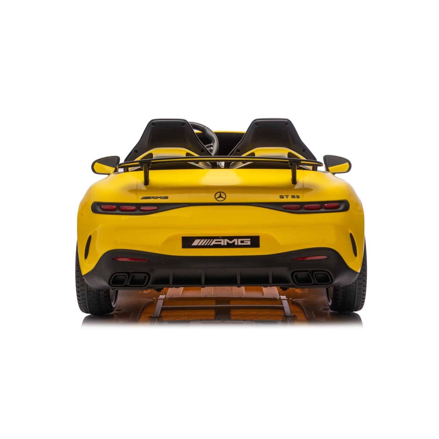 Vozidlo Mercedes Benz GT63 AMG žlté