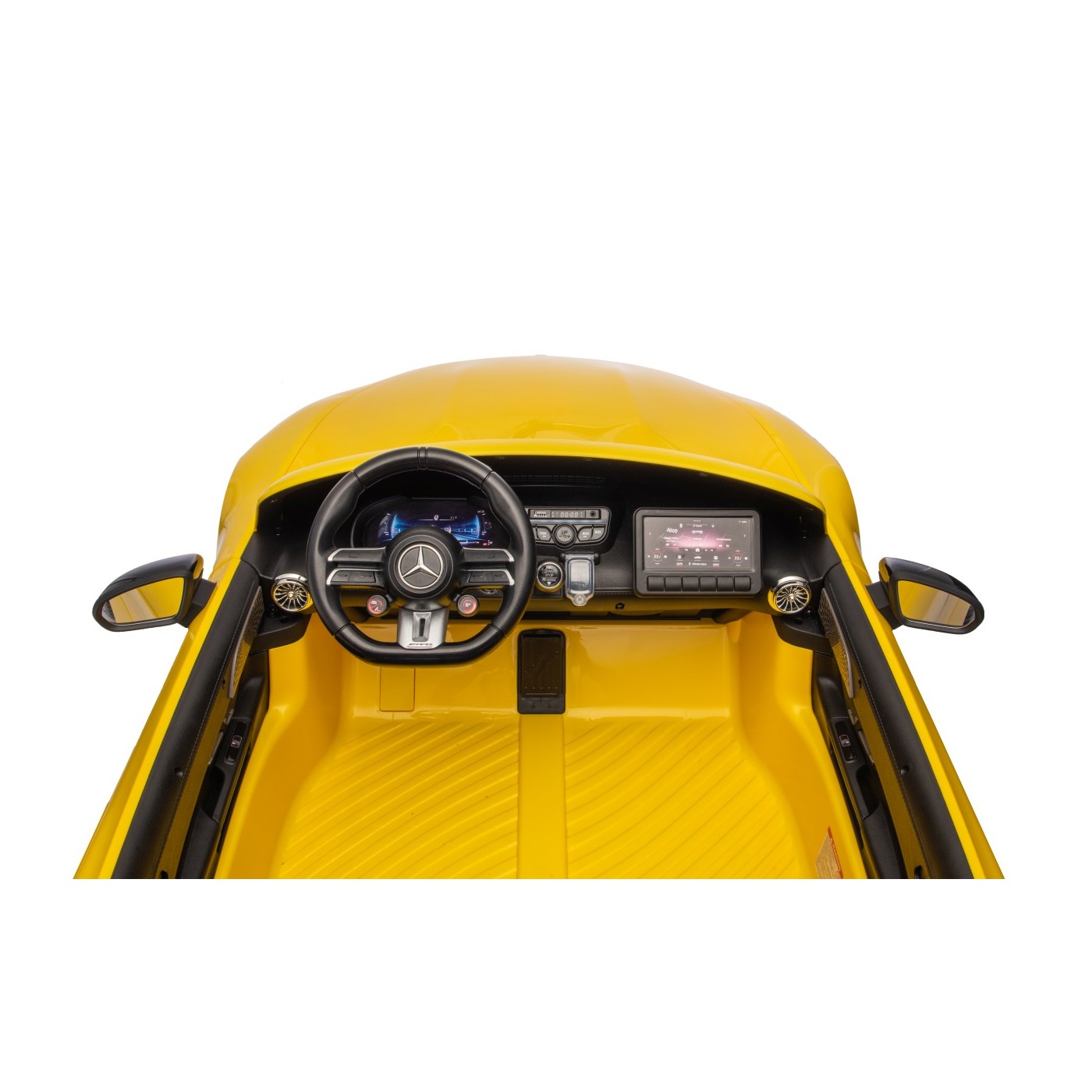 Vozidlo Mercedes Benz GT63 AMG žlté