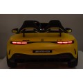 Vozidlo Mercedes Benz GT63 AMG žlté