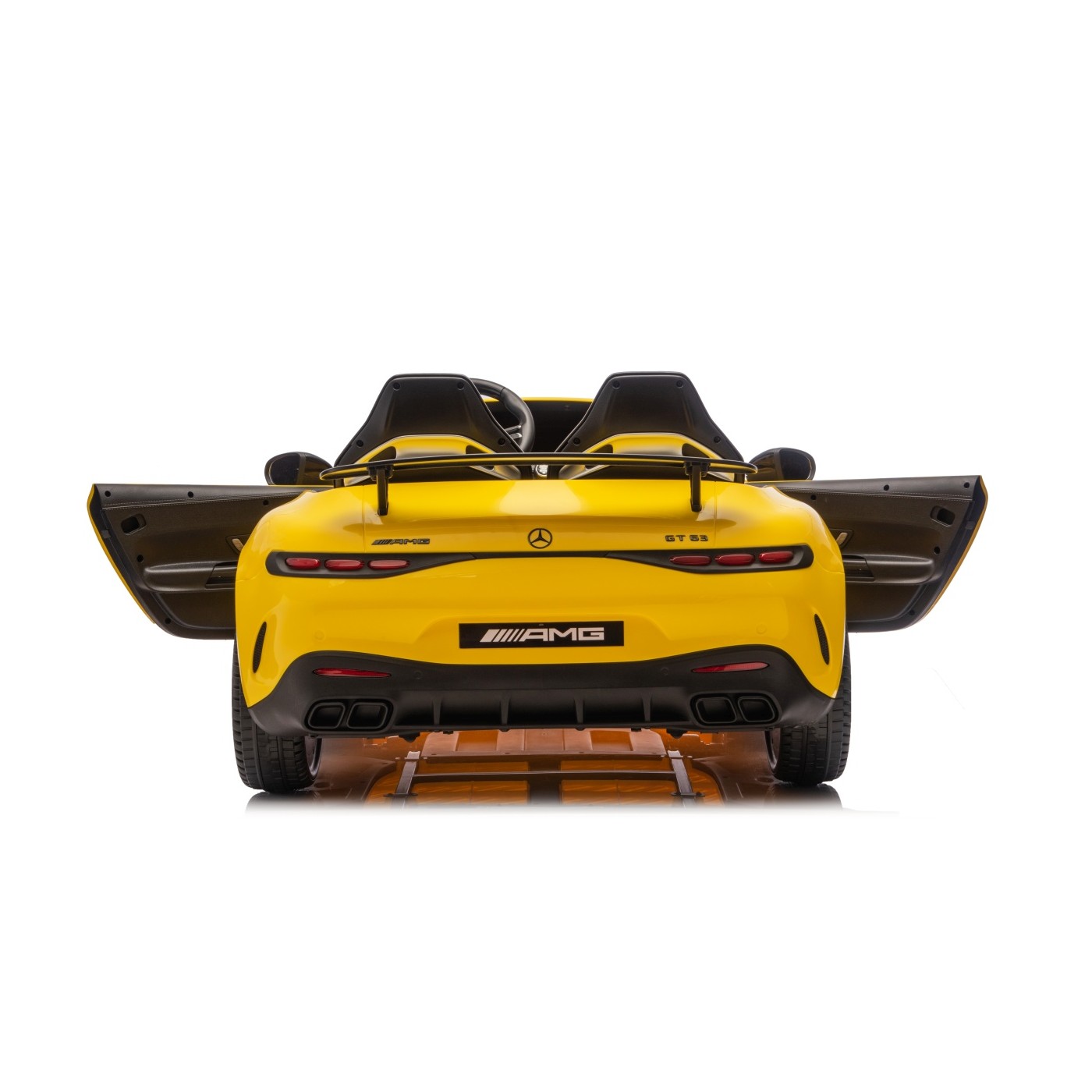 Vozidlo Mercedes Benz GT63 AMG žlté