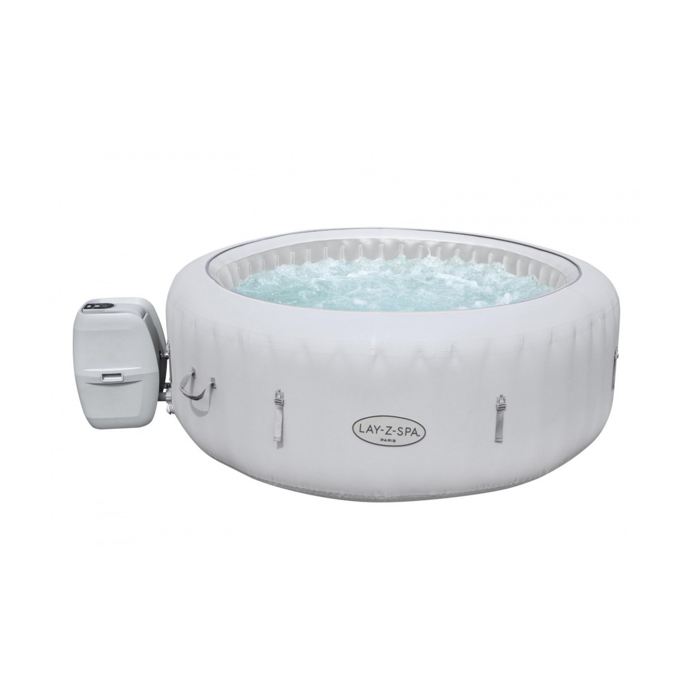 Paris Lay-Z-Spa AirJet Nafukovacia Vírivka BESTWAY 6-os. + Kryt + Čerpadlo + Filter