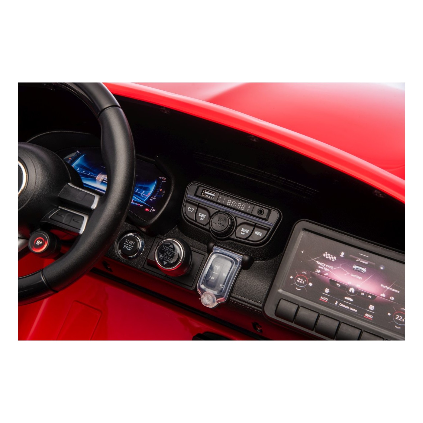 Vozidlo Mercedes Benz GT63 AMG Červené