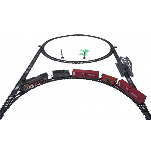 Retro vláčik so svetlami, zvukmi a funkciou dymu 207 cm