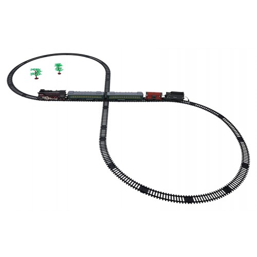 Retro vláčik so svetlami, zvukmi a funkciou dymu 216 cm