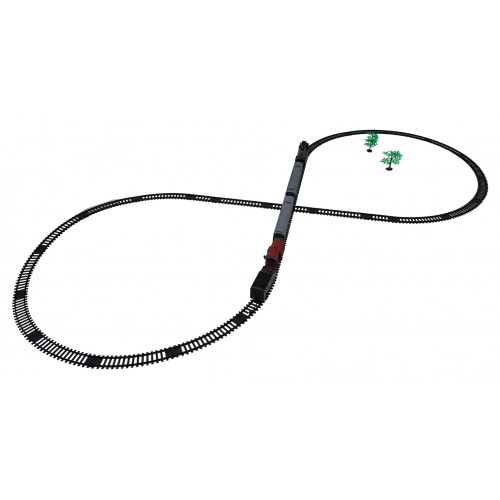 Retro vláčik so svetlami, zvukmi a funkciou dymu 216 cm