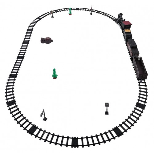 Retro vláčik so svetlom, zvukom a funkciou dymu 172 cm