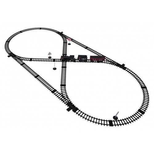 vlak s dymom, svetlami a zvukovými funkciami