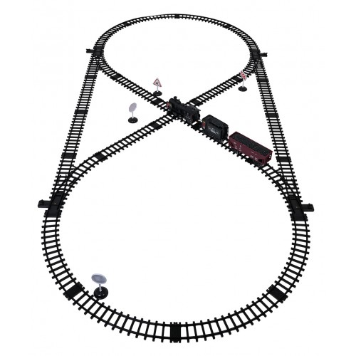 vlak s dymom, svetlami a zvukovými funkciami