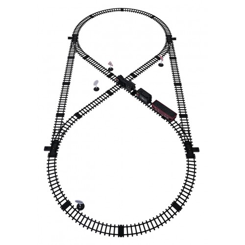 vlak s dymom, svetlami a zvukovými funkciami