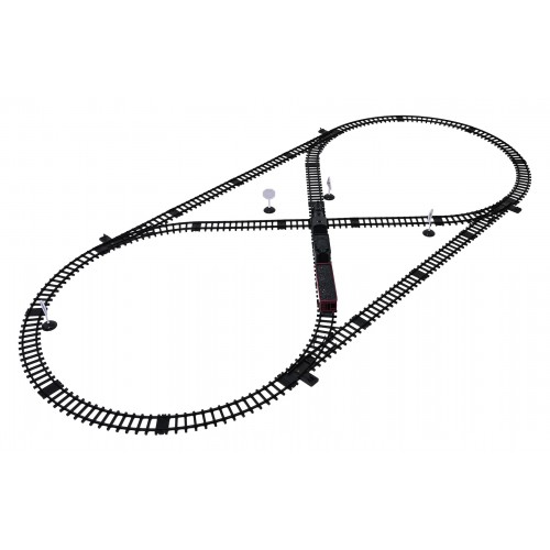 vlak s dymom, svetlami a zvukovými funkciami