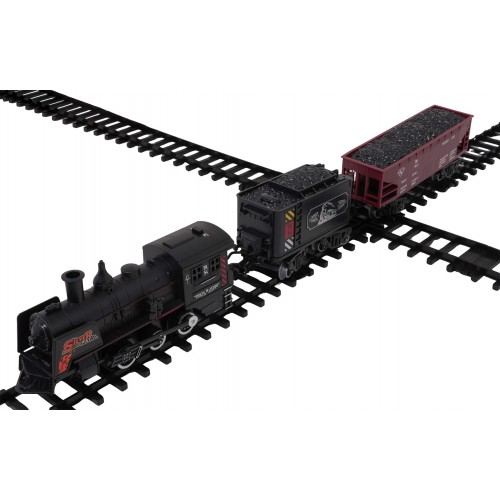 vlak s dymom, svetlami a zvukovými funkciami