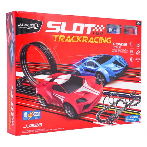 DRÁHA ŠPORTOVÉ AUTO PRETEKÁRSKE AUTY Dĺžka dráhy 600 cm