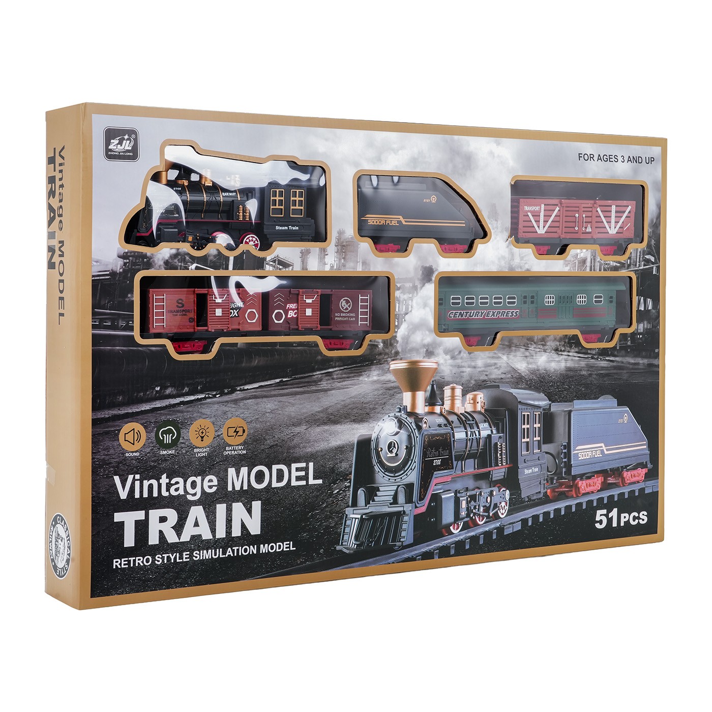 Vintage Smoke Train
