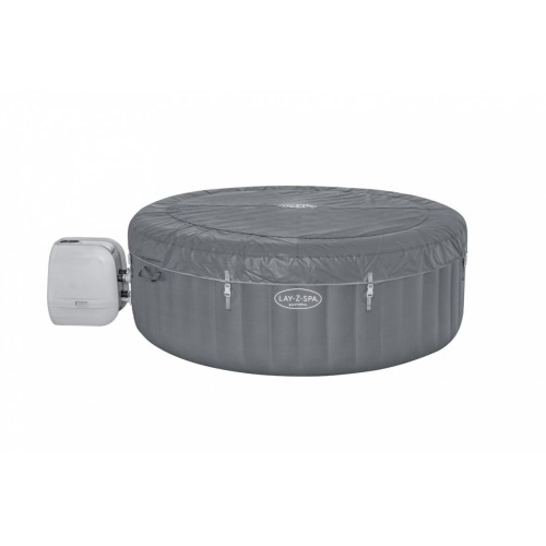 Santorini Lay-Z-Spa HydroJet Pro Záhradná vírivka BESTWAY 7-os.+ Čerpadlo + LED + 5 vankúšov