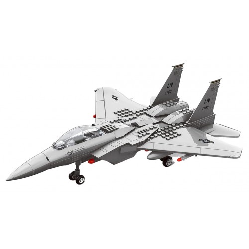 Sada stavebných kociek Bojovník, 223 dielov.