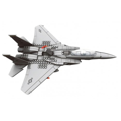 Sada stavebných kociek Bojovník, 223 dielov.