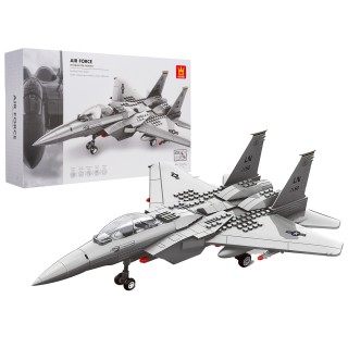 Sada stavebných kociek Bojovník, 223 dielov.