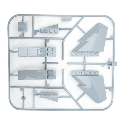 Sada stavebných kociek Bojovník, 223 dielov.
