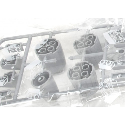 Sada stavebných kociek Bojovník, 223 dielov.