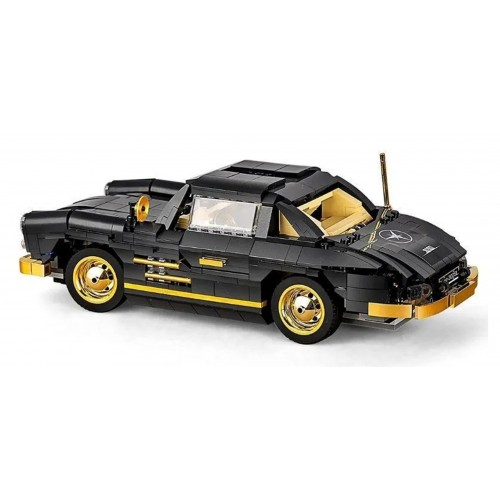 Sada stavebných kociek retro auta, 886 dielov