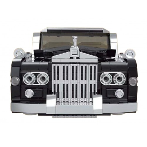 Sada stavebných kociek retro auta 1096 dielov