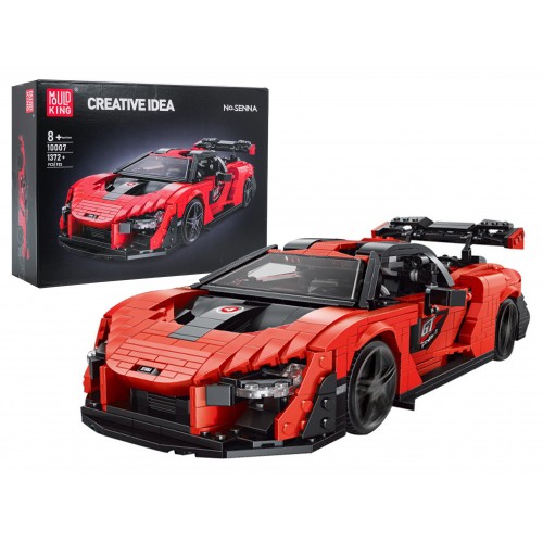 Sada športových kociek oranžová 1372 dielikov.