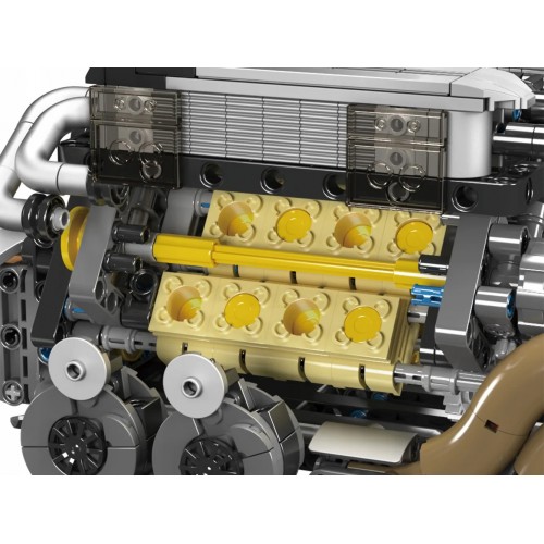 Sada stavebných blokov motora 952 kusov.