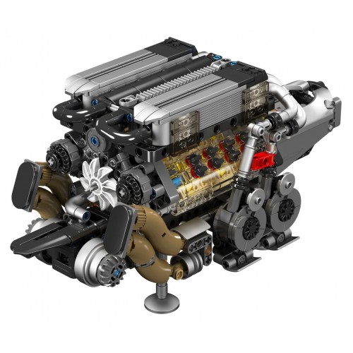Sada stavebných blokov motora 952 kusov.