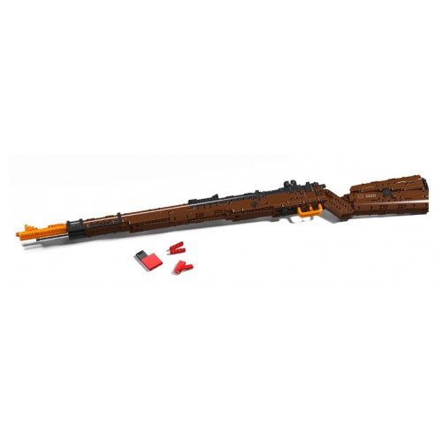 Stavebnica pušky 1117 dielov.