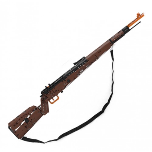 Stavebnica pušky 1117 dielov.