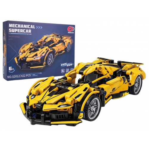 Podložky do športových áut žlté 422ks.