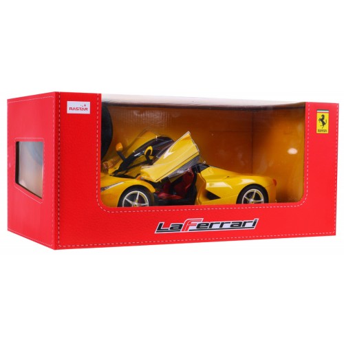 Ferrari LaFerrari žlté RASTAR 1:14 Diaľkovo ovládané auto + ovládač 2,4 GHz