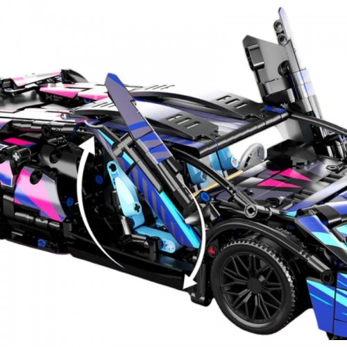 Bloky pre športové autá 1280 ks.