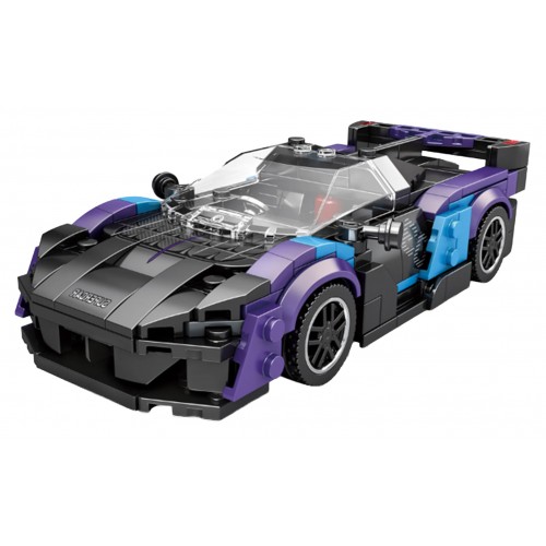 Sada športových kociek, čierna, modrá, 390 dielov.