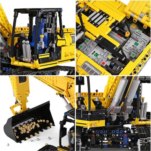 Excavator Building Blocks Set 2169pcs.