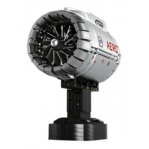 Stavebnica motora lietadla, 1786 dielov.