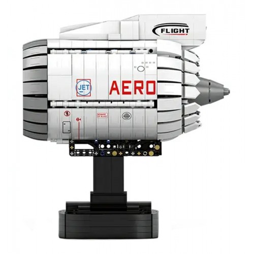 Stavebnica motora lietadla, 1786 dielov.