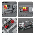 Sada stavebných kociek lokomotívy, 2053 dielikov.