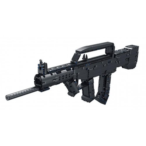 Stavebnica vojenskej pušky 1133 dielov.