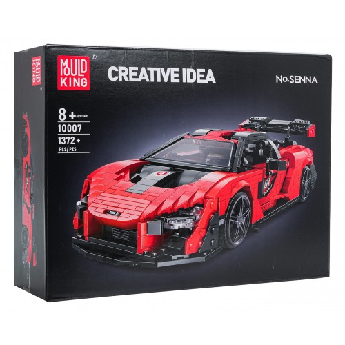 Sada športových kociek oranžová 1372 dielikov.