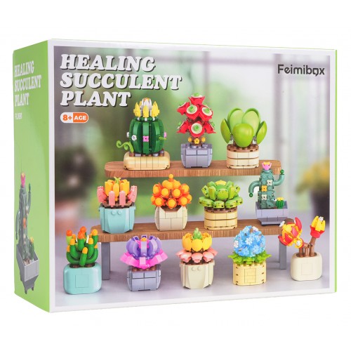 Sada kvetinových blokov 1097 dielov.