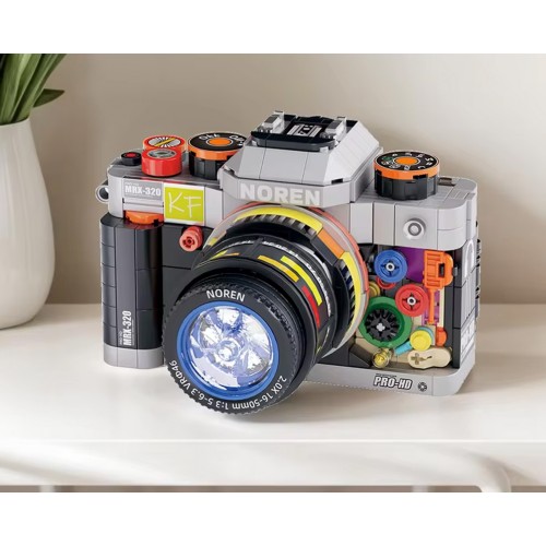 Sada stavebných kociek pre fotoaparáty, 561 dielikov.