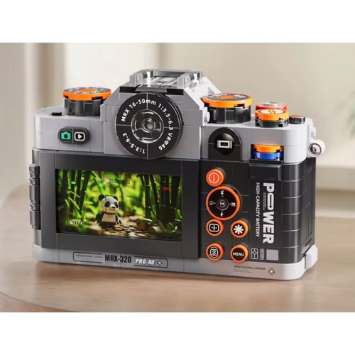 Sada stavebných kociek pre fotoaparáty, 561 dielikov.