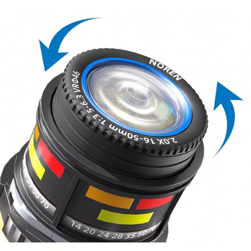 Sada stavebných kociek pre fotoaparáty, 561 dielikov.