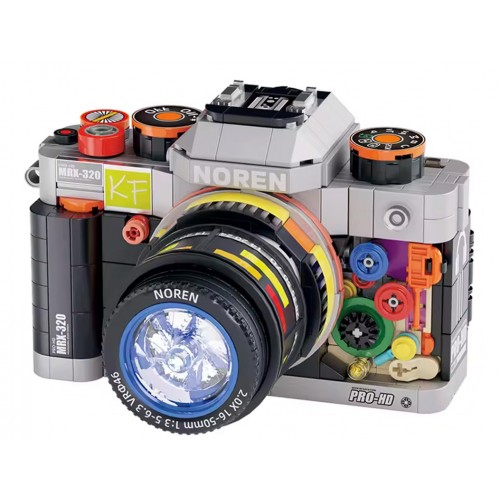 Sada stavebných kociek pre fotoaparáty, 561 dielikov.