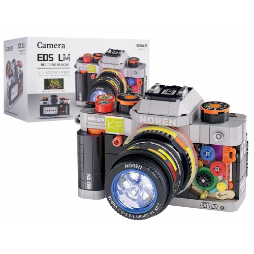 Sada stavebných kociek pre fotoaparáty, 561 dielikov.