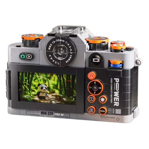 Sada stavebných kociek pre fotoaparáty, 561 dielikov.